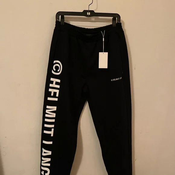 *SOLD* HELMUT LANG SEAM SWEATPANTS SZ M (MSRP $295) - Picture 2 of 13